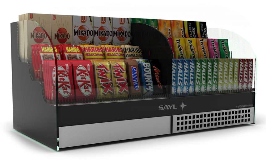 Kühlvitrine Snack Cooler gekühlte Vitrine Snack Coolers